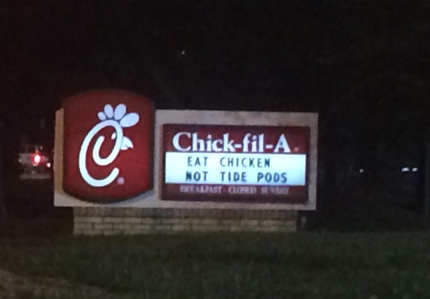 Ill do what I want chik fil a