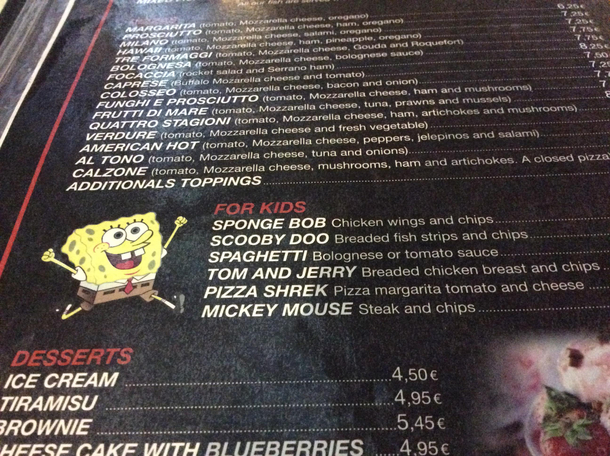 Ill have the Pizza Shrek please