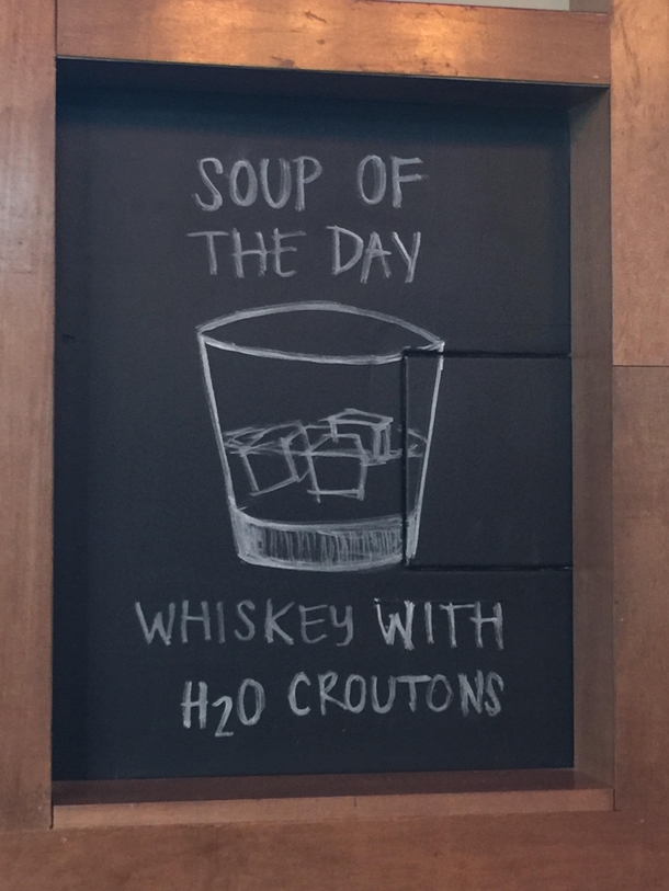 Ill have the soup and salad please