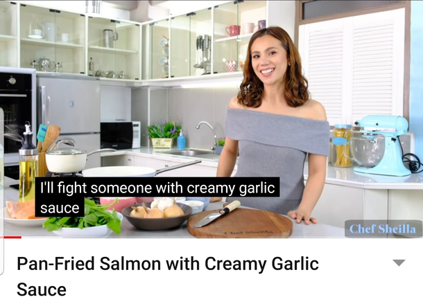 Ill just take the recipe thanks