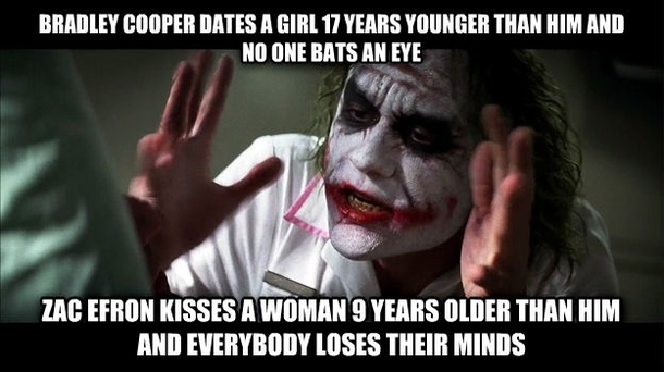 Im a guy and even I think the double standard is ridiculous