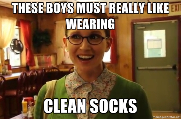Im a maid and do laundry for  teenage boys
