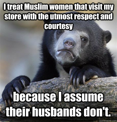 Im a male that works in retail