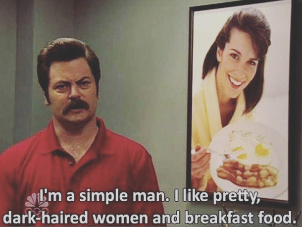 Im a simple man