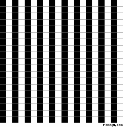 Im a vision scientist made this at work today to explore the Cafe Wall Illusion The horizontal rows are all always parallel