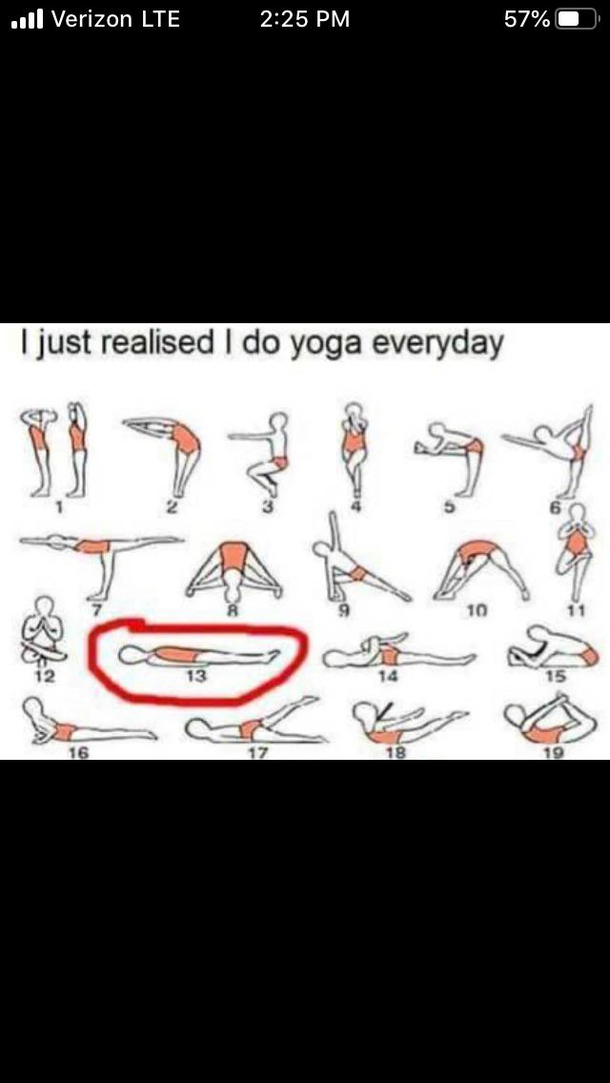 Im a yoga master now