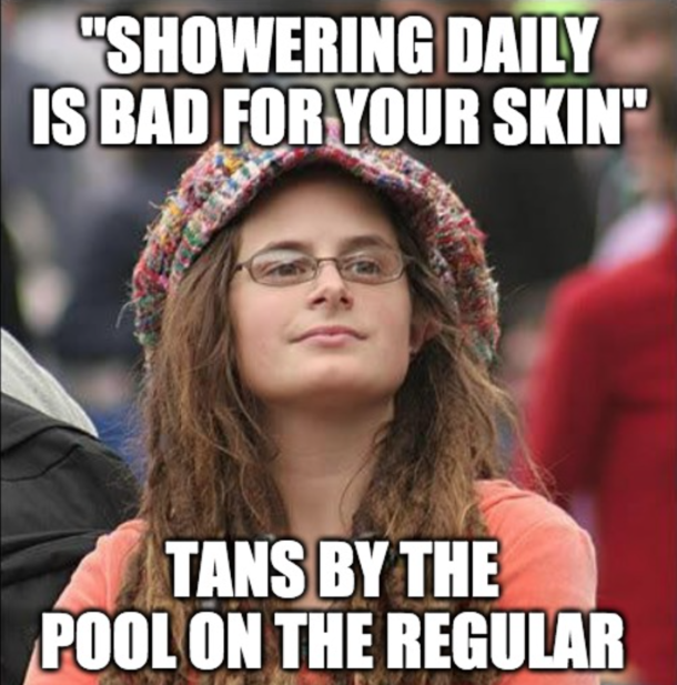 Im all for skipping the shampoo sometimes but