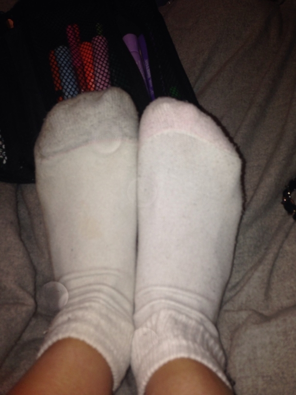 Im  and dont live at home Today while visiting my mom she asked why my socks are different and I said I didnt notice She said I needed to get my life together