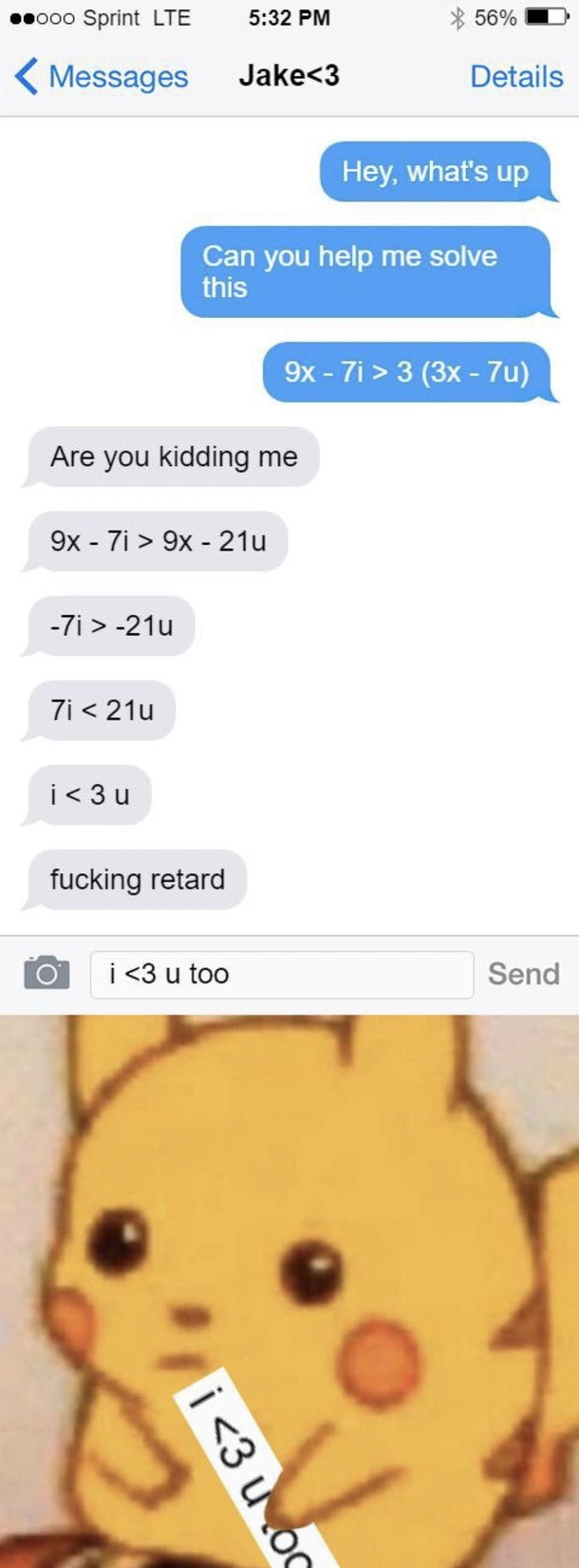 Im bad at math