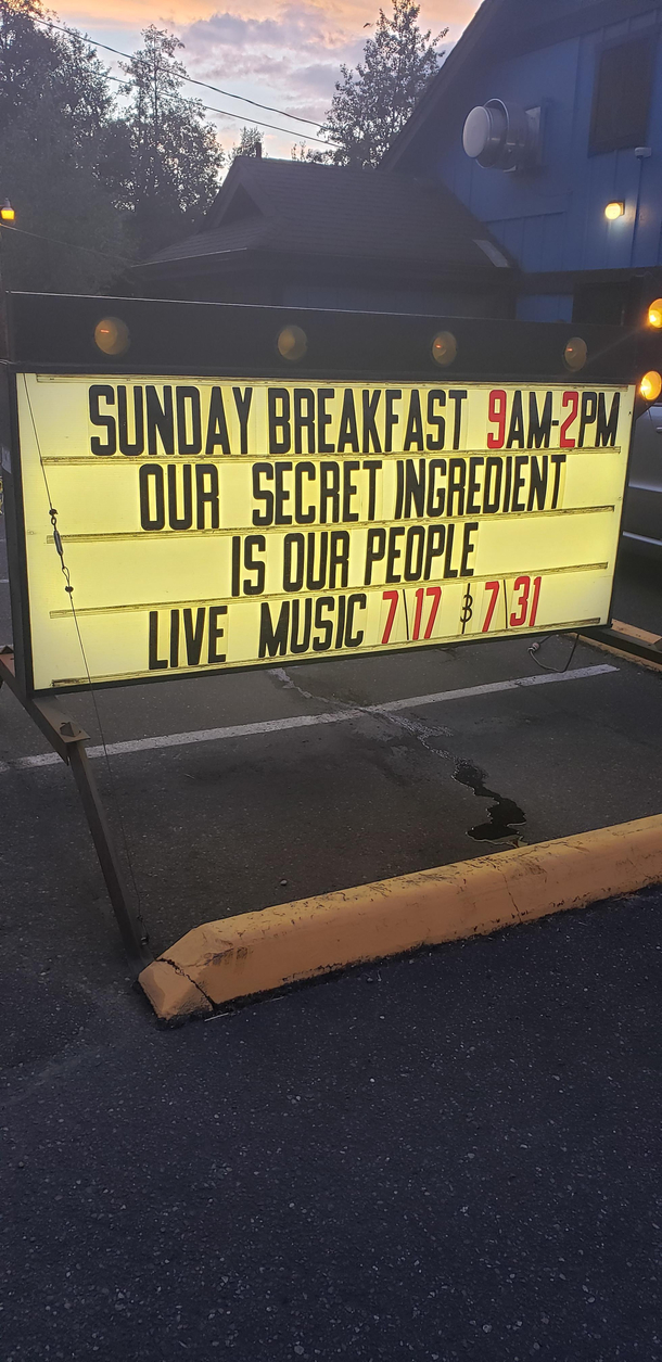 Im getting some real Soylent Green vibes from this place