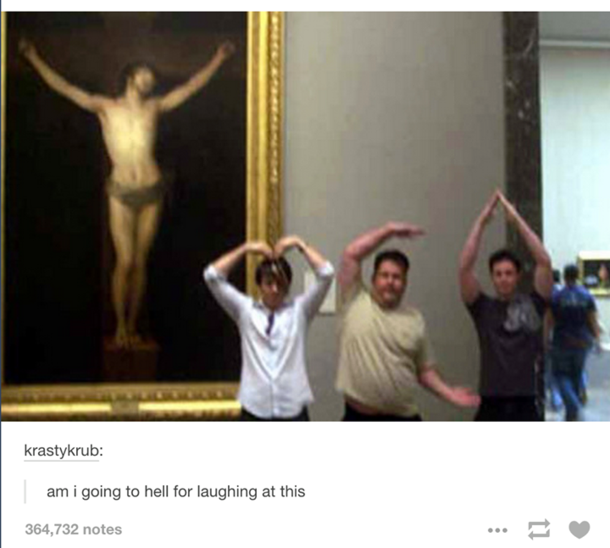 Im going to hell for this
