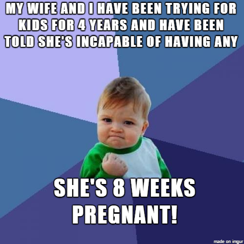 IM GONNA BE A DAD