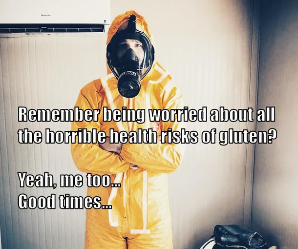 Im gonna go Clorox my groceries now