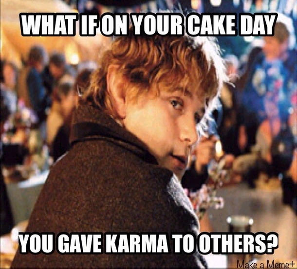 Im having a hobbit-style cake day