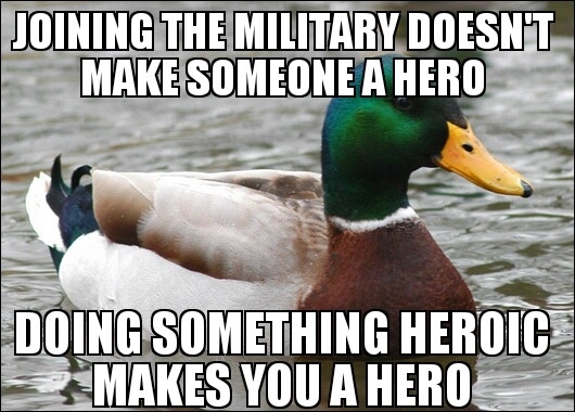 Im in the military and this annoys me