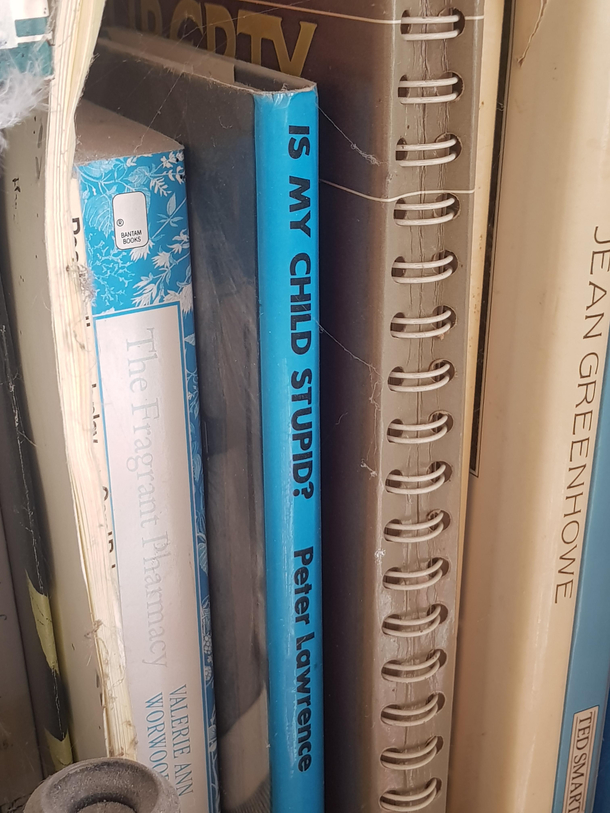 Im   Just found this in my mums bookcase WTF 