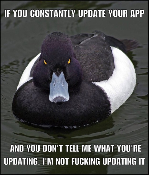 Im looking at you Facebook