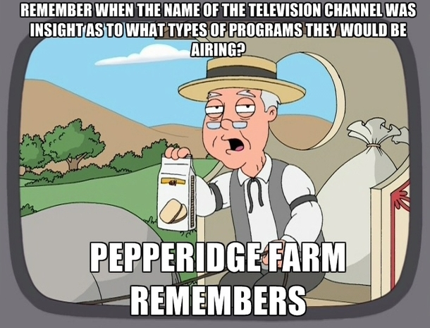 Im looking at you MTV The History Channel TLC etc