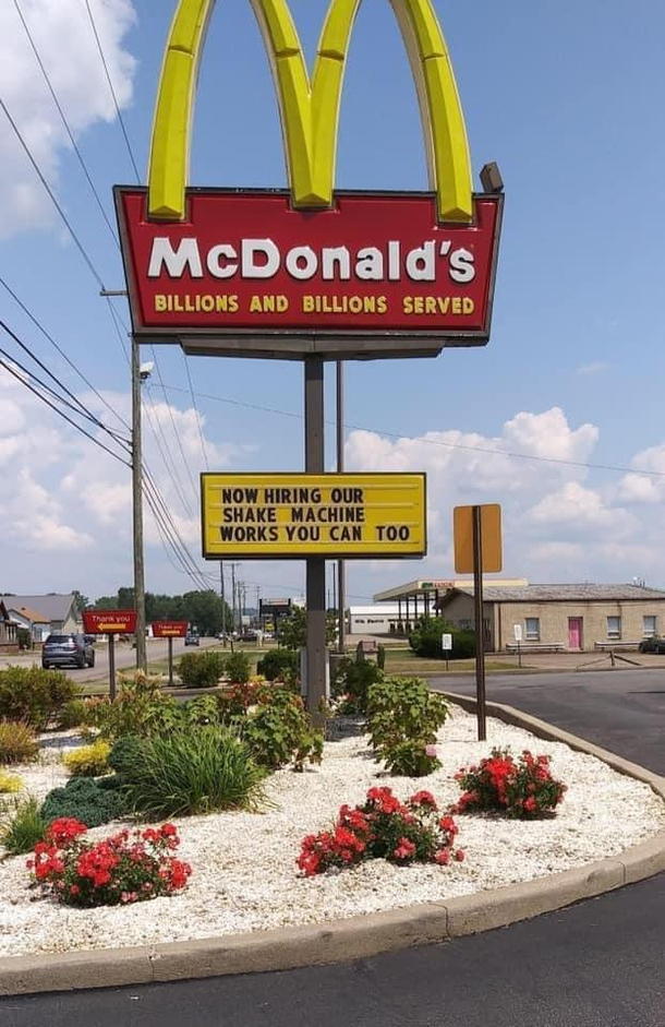 Im Lovin it My local McDonalds