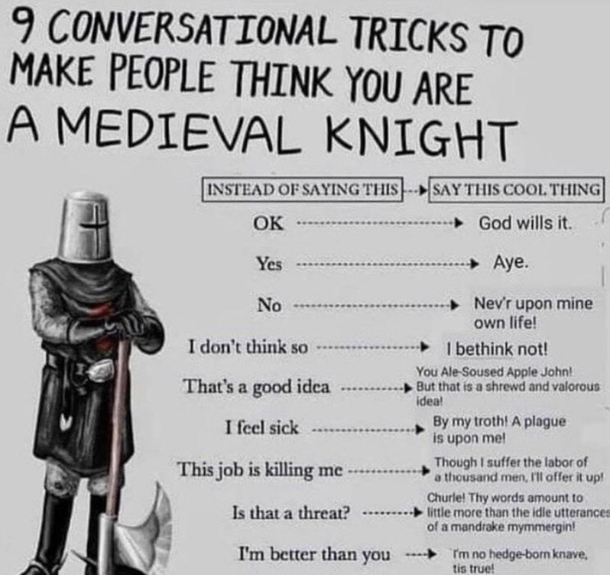 Im no hedge-born knave tis true