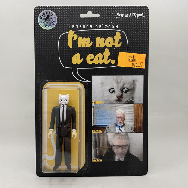 Im Not A Cat Custom Action Figure