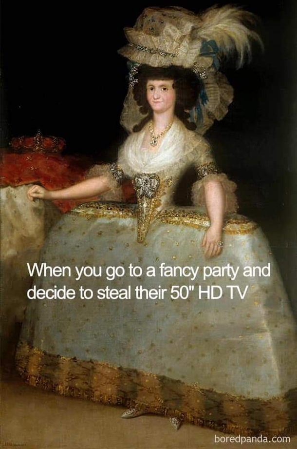 Im not hiding anything under my frock