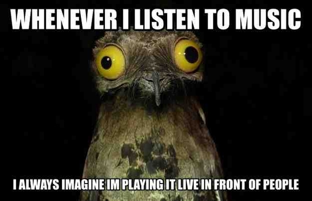 Im not involved with music in any way it just makes me feel good