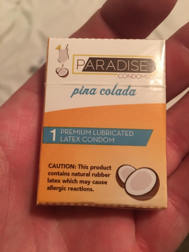 Im not one to tell anyone what to put their dick in but if you want it to smell like a coconut this may be a safer option