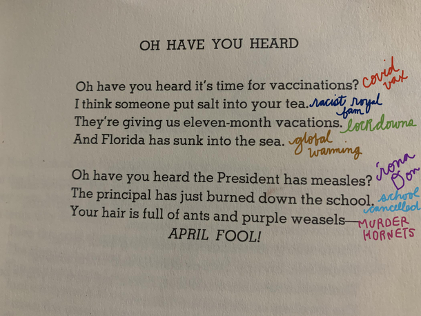 Im not saying  Shel Silverstein was a time traveler but