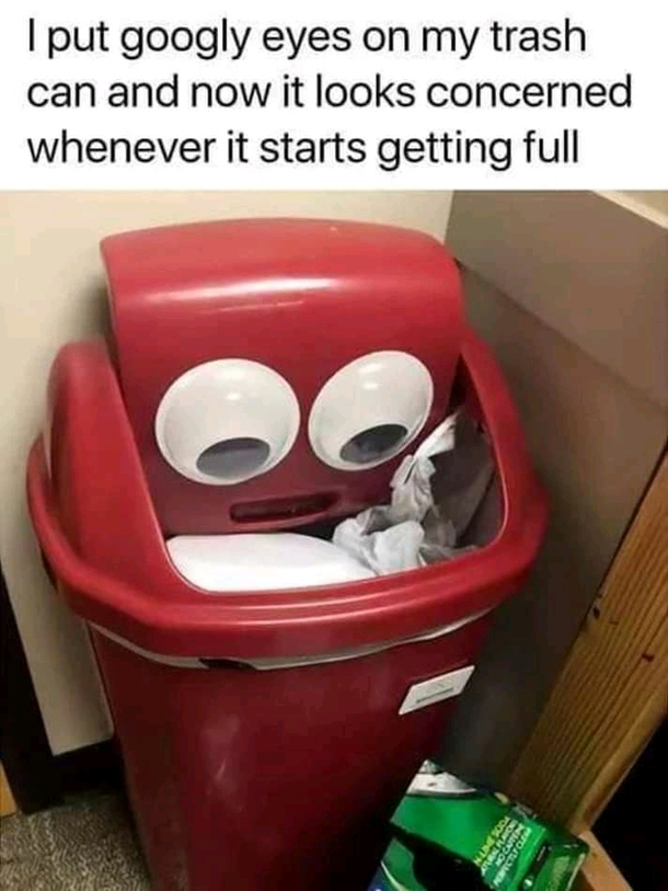 Im on Amazon now looking for giant googly eyes