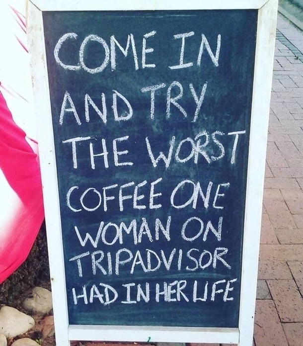 Im pretty sure every coffee shop has one of those customers