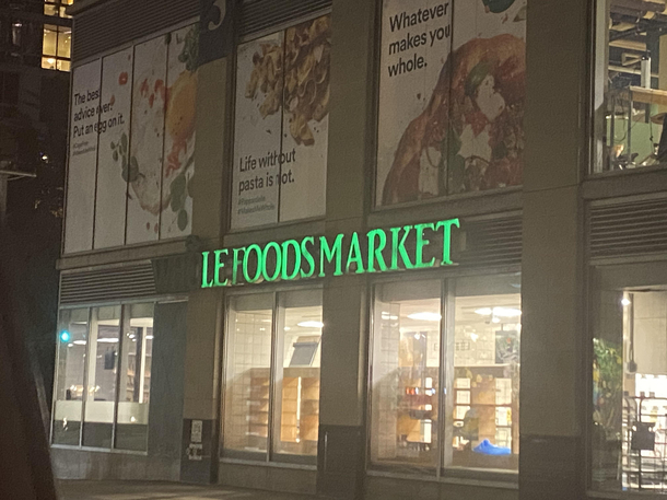 Im really excited to try this French grocery store that just opened on my block