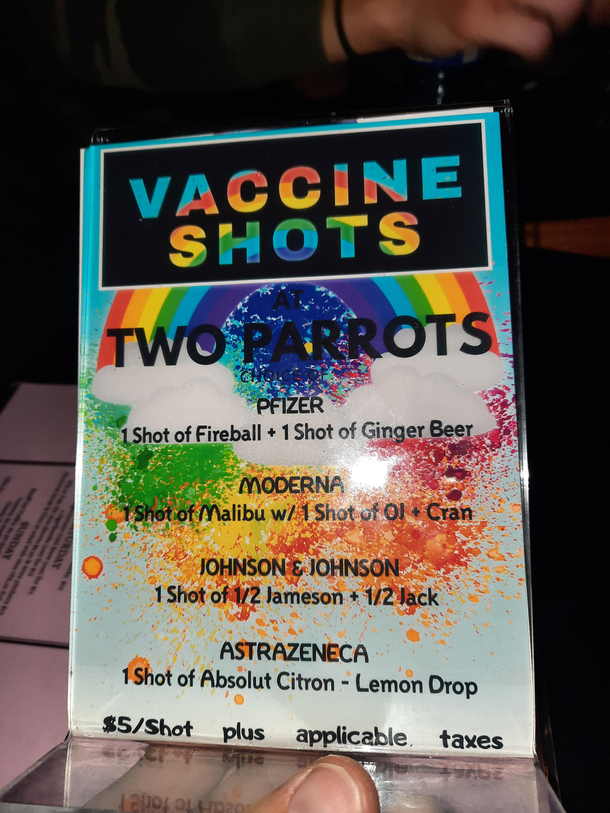 Im so glad I got my shots