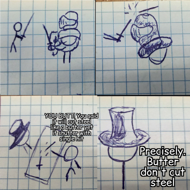 -Im something of artists myself-