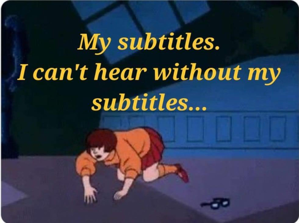 Im sorry but i cant watch any movie or show without subtitles