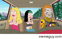 Im sure someone will find a use for this disgusting scene from American Dad