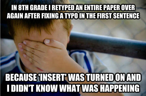 Im sure this happens to adults all the time but Im still ashamed of my  year old self