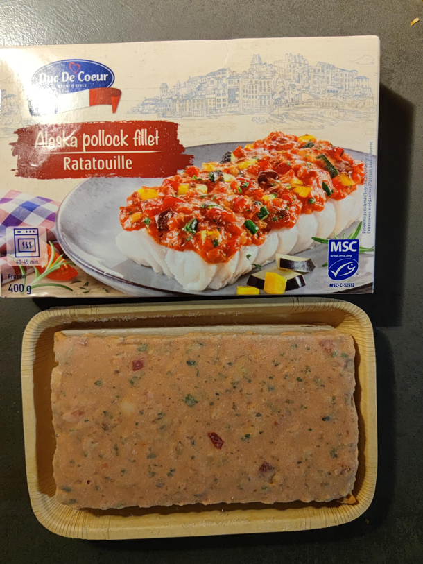 Im sure this is fine just needs some time in the oven and will look the same