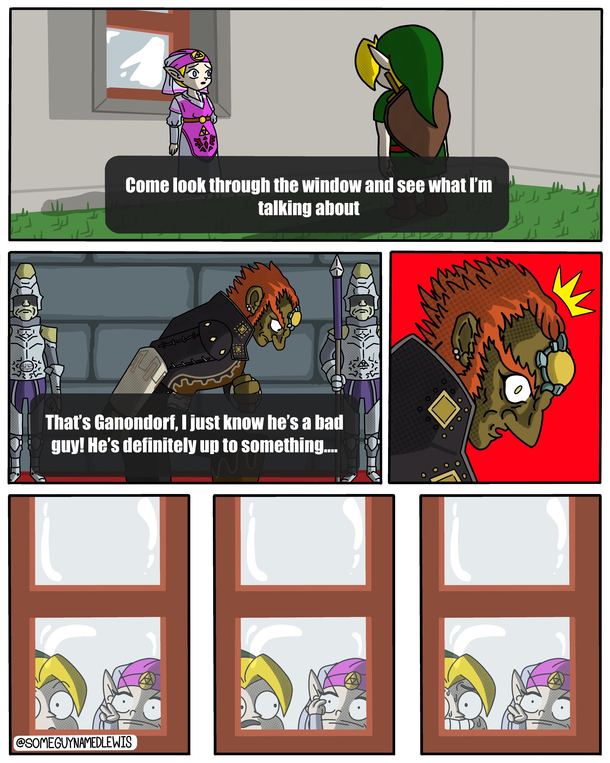 Im watching you Ganondorf Always watching