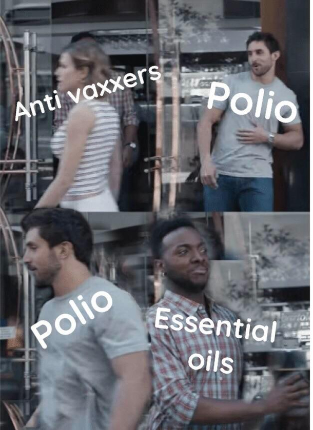 Imagine being a anti vaxxer