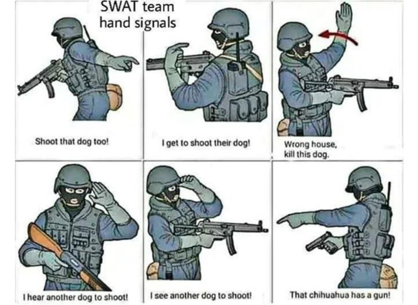Important things to look out for if you are ever being raided