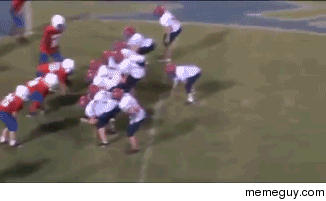 Impressive Touchdown Run by -Year old Running Back