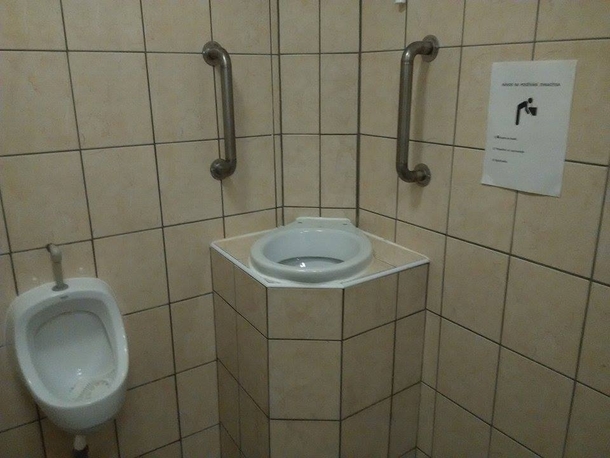 In a local club they have this awesome toilet for puking