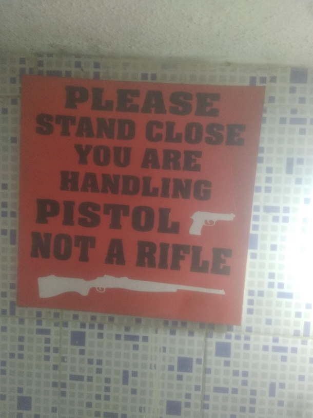 In a restroom in a small restaurant in moodbidri India