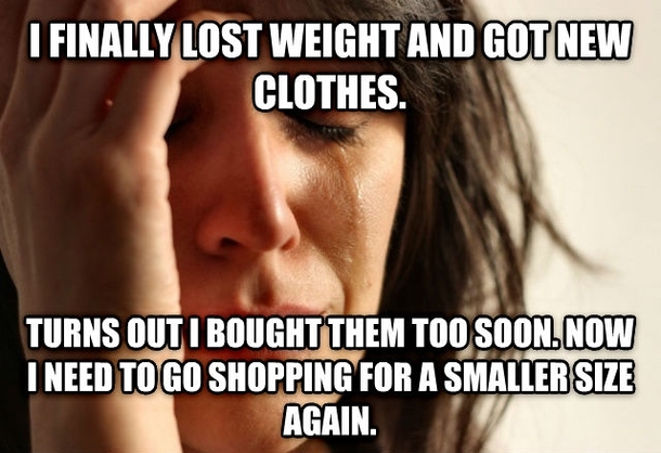 In a way Im proud to have these problems