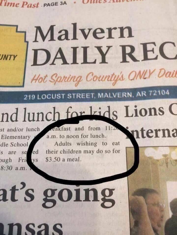 In Arkansas its called population control