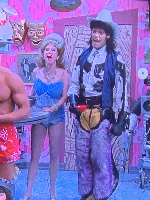In case you forgot that Lawrence fishburn played a jerry curled cowboy on peewees playhouse Your welcome