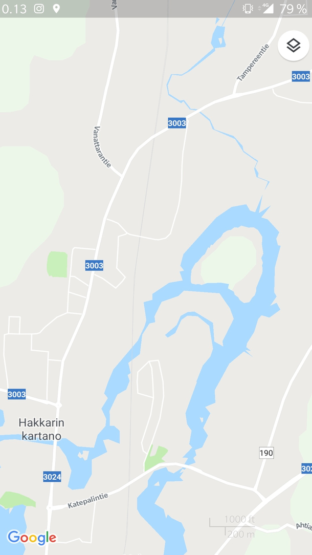 In Finland we have a river shaped like an ejaculating penis