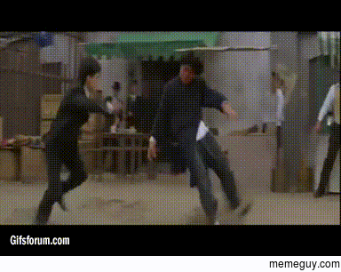 In Honor of Jackie Chan winning an Oscar here he is in Drunken Master II