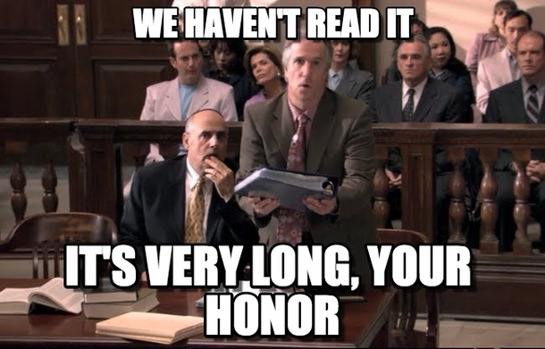 In honor of the Mitch Hurwitzs AMA heres what Im telling my boss tomorrow after he asked me to read a  page dissertation tonight